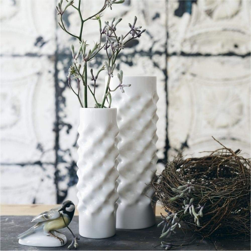 ROSENTHAL Vibrations Silber Titan Vase 32 cm