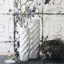ROSENTHAL Vibrations Vase Platin Verspiegelt 32 cm Oval