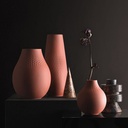 VILLEROY &amp; BOCH Manufacture Collier terre kleine Vase, Perle, 11x11x12cm