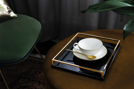 VILLEROY &amp; BOCH Anmut Gold Kaffee-/Teeuntertasse