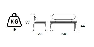 Corvet Bank Sofa Gastronomie Größe.webp