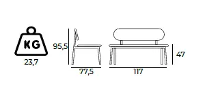 Greta Sofa Bank Gastronomie Größe.webp