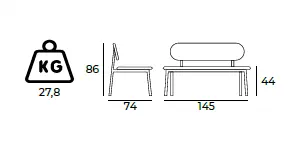 Orion sofa bank gastronomie größe.webp