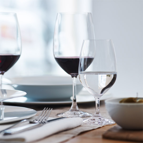 Spiegelau Vino Grande Rotwein/Wasser, 4er-Set