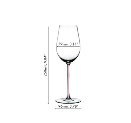 RIEDEL Fatto A Mano Riesling/Zinfandel Pink