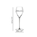 RIEDEL Veloce Champagner Weinglas