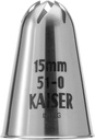 Original Kaiser Rosettentülle 6-zackig 15 mm
