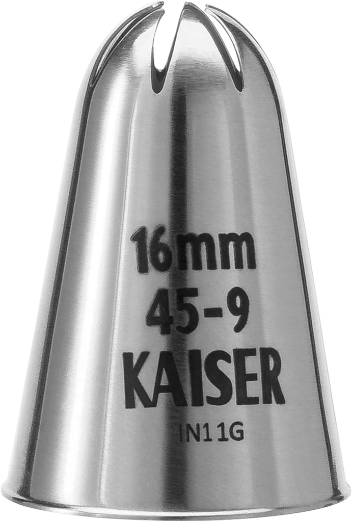 Original Kaiser Sterntülle geschlossen 16 mm