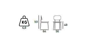 351-Maris Plus-Stuhl-Maße.webp