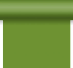 DUNİ Dunicel Tischläufer 3 in 1 alle 40 cm perforiert leaf green 0,4 x 4,80 m 1er
