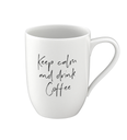 Becher mit Henkel Keep calm and drink c. 0,34l like by Villeroy &amp; Boch