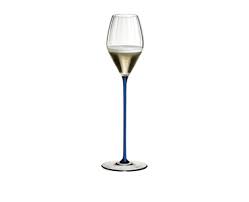 RIEDEL High Performance Champagne Glass Dark Blue