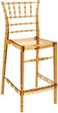 Chiavari Barhocker 65 - stapelbar (Glänzend Weiß)