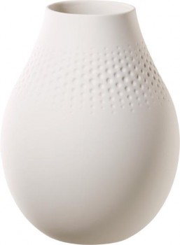 Manufacture Collier blanc Vase Perle hoch 16x16x20cm   VILLEROY &amp; BOCH