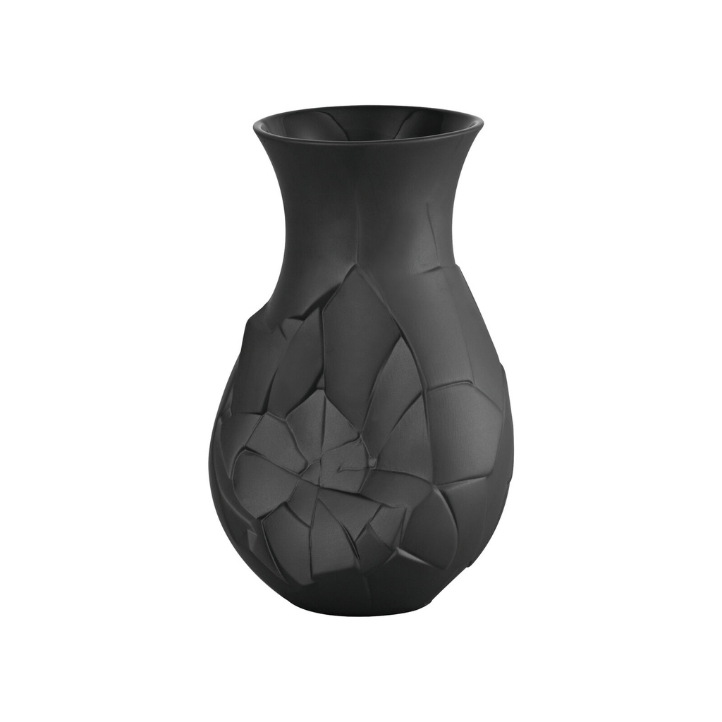 ROSENTHAL Vase Phases Schwarz Vase 26 cm