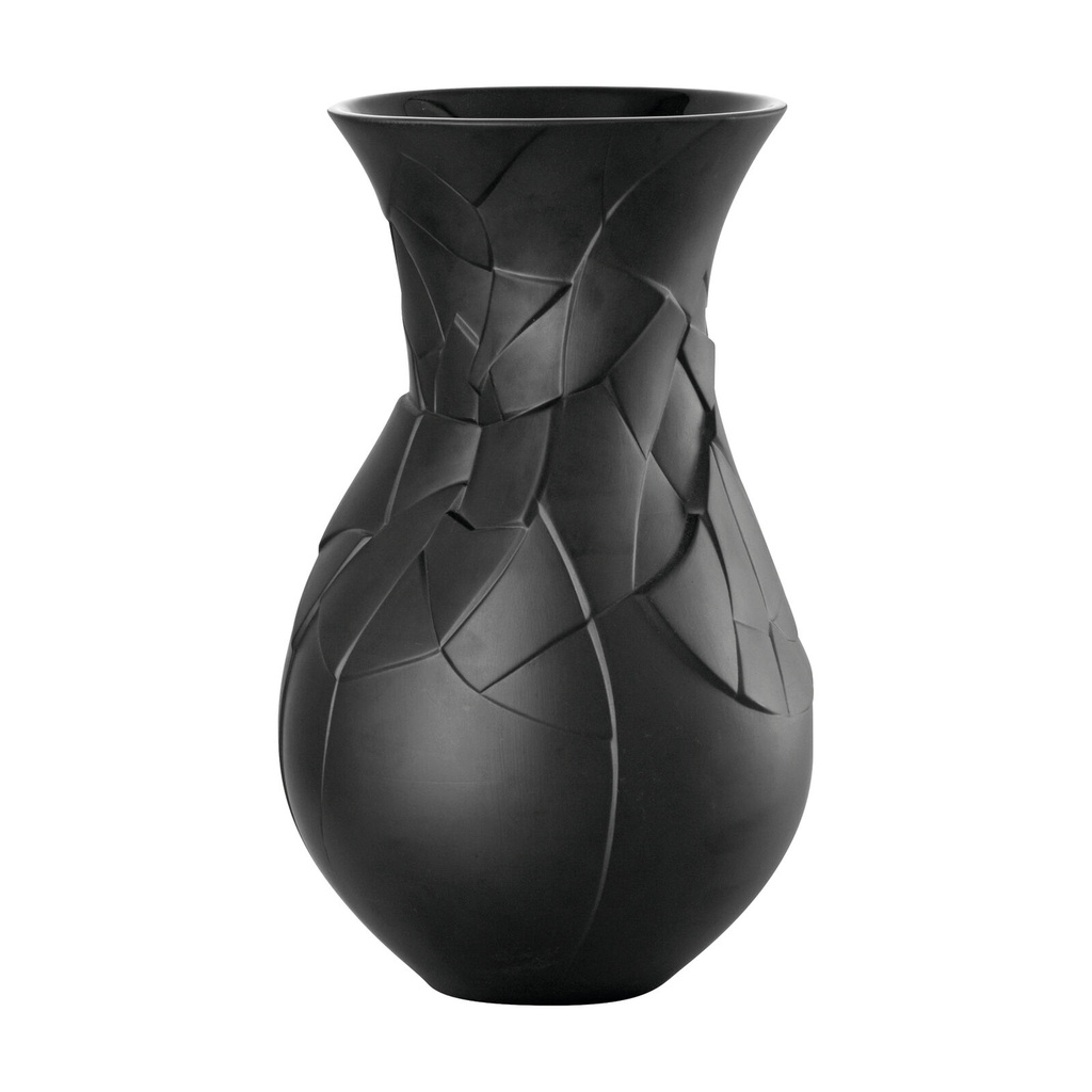 ROSENTHAL Vase Phases Schwarz Vase 30 cm