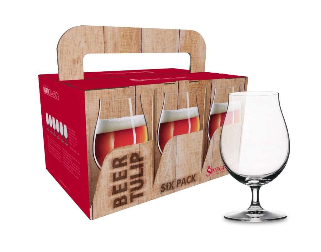 SPIEGELAU Beer Classics Biertulpe Sixpack, 6er-Set
