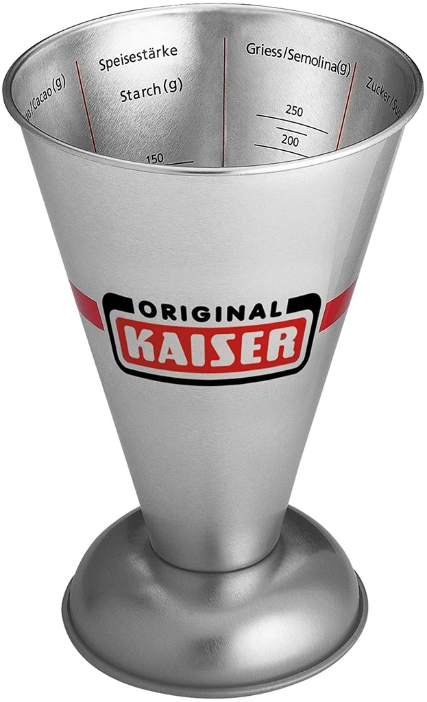 KAISER Messbecher Metall 250 ml