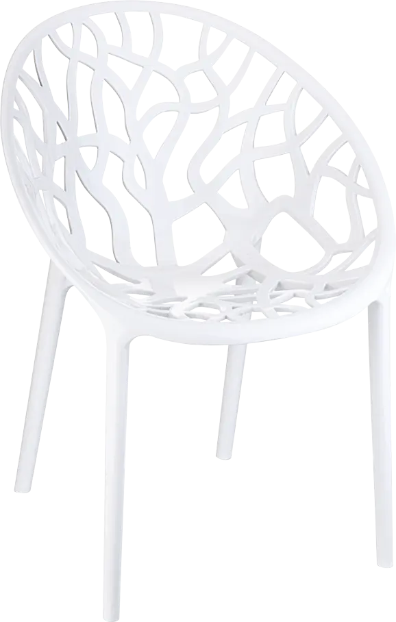 Crystal Gartensessel - Kunststoff - stapelbar