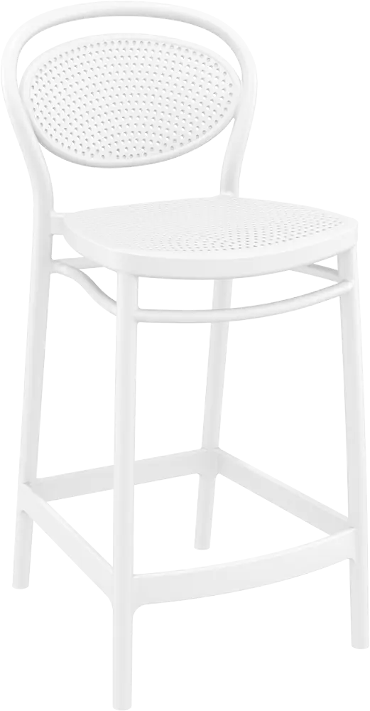Marcel 65 Barhocker aus Kunststoff