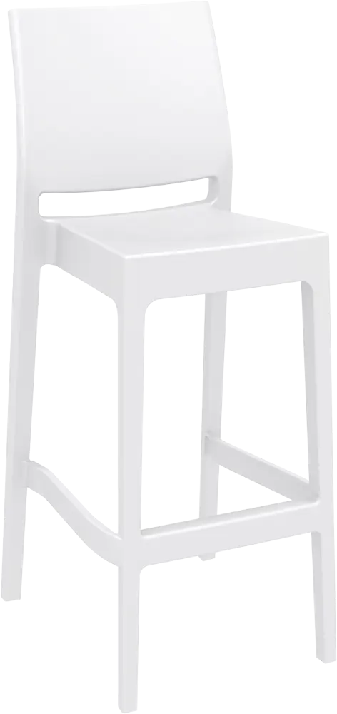 Maya 75 Barhocker - Kunststoff - stapelbar