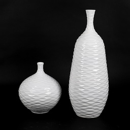 [67916.027] Keramik Deko-Vase, Mailand, bauchig