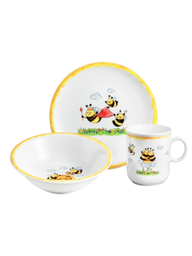 [SW-4052212116044] SELTMANN Kinder-Set 3-teilig Fleißige Bienen