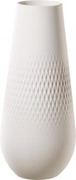 [1016815515] Manufacture Collier blanc Vase Carré hoch 11,5x11,5x26cm   VILLEROY &amp; BOCH