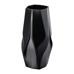 [26035] ROSENTHAL Weave Schwarz Vase 35 cm