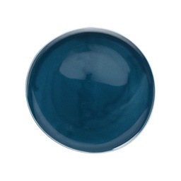 [10867] ROSENTHAL Junto Ocean Blue Teller Flach 27 cm