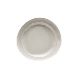[10352] ROSENTHAL Junto Pearl Grey Teller Tief 22 cm
