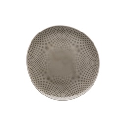 [10862] ROSENTHAL Junto Pearl Grey Teller Flach 22 cm