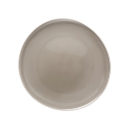 [10867] ROSENTHAL Junto Pearl Grey Teller Flach 27 cm
