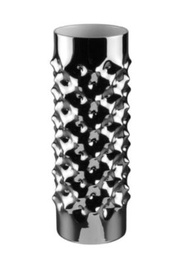 [26032] ROSENTHAL Vibrations Silber Titan Vase 32 cm