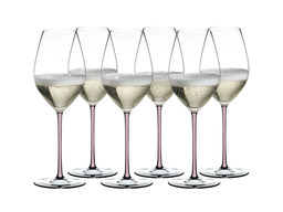 [4900/28P] RIEDEL Fatto A Mano Champagner Weinglas Pink