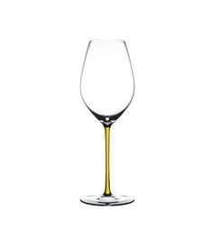[4900/28Y] RIEDEL Fatto A Mano Champagner Weinglas Gelb