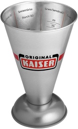 [2300769080] KAISER Messbecher Metall 250 ml