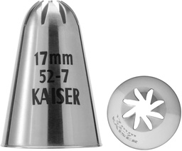 [2300662527] KAISER Rosettentülle 8-zackig 17 mm